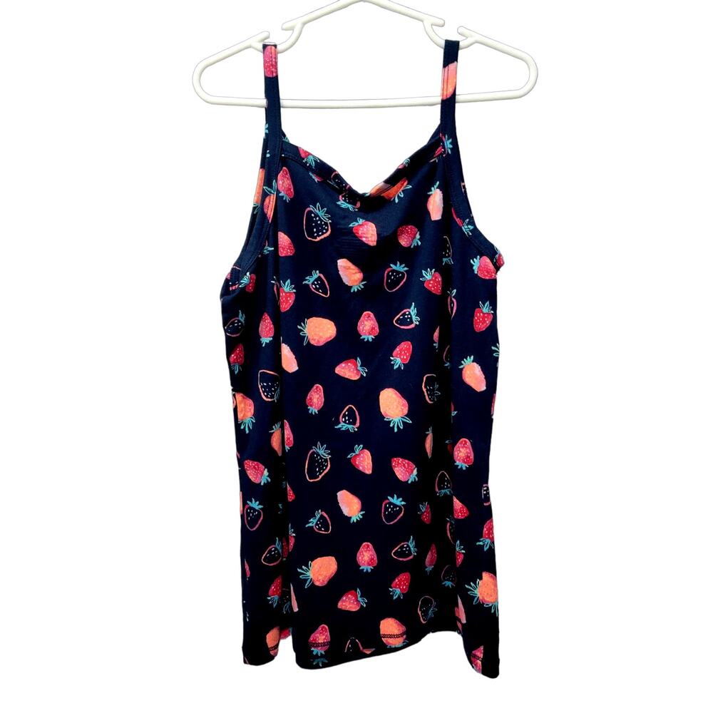 Wonder Nation Girl's Strawberries‎ Tee Size L